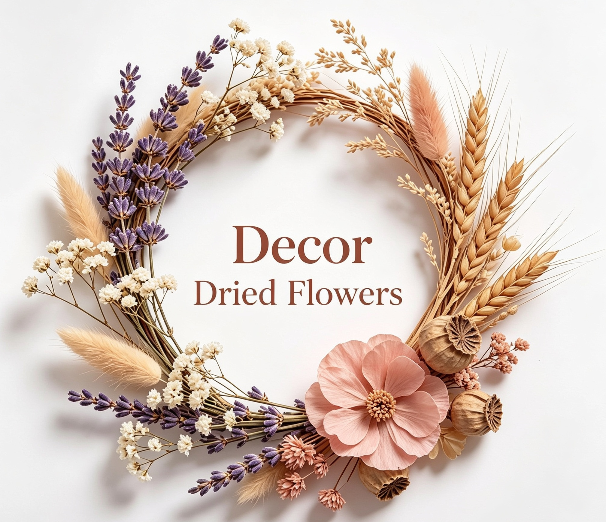 Decor Dried Flowers